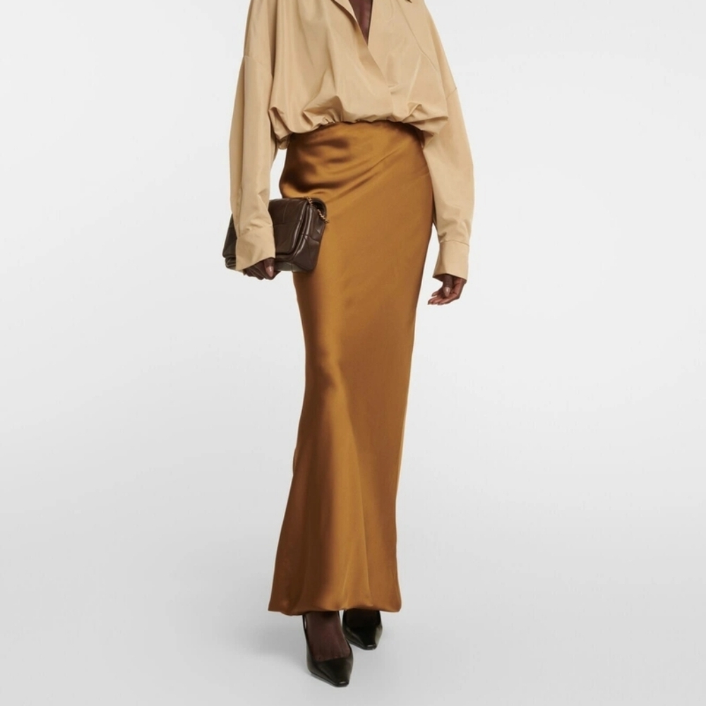 Norma Kamali Bias Obie Skirt in Woods Size xs /29